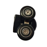 Ролики для душових кабін MIXXUS PREMIUM ROLLERS SCP01-1 подвійні колеса, верхні, 23mm, BLACK (для DIVERSE SC01, SC02, SD01) (MI7163)